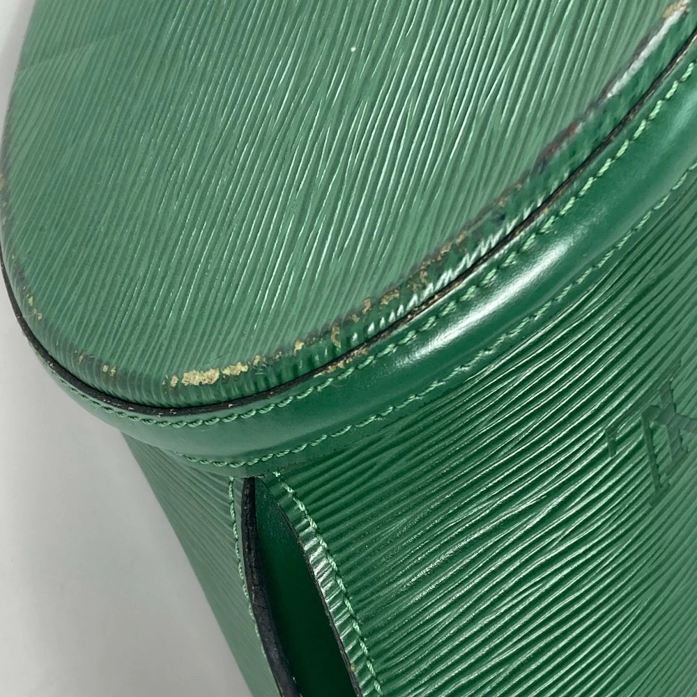Louis Vuitton Bag Shopping Epi Jacques Saint Handbag Green Borneo Tote Shoulder - Picture 8 of 15